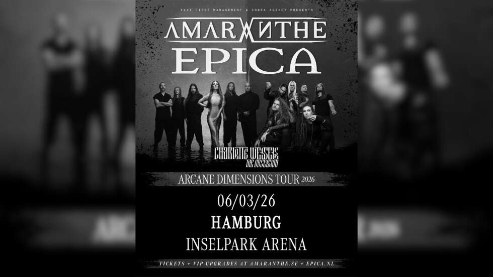 06.03.2026: Epica & Amaranthe live in Hamburg