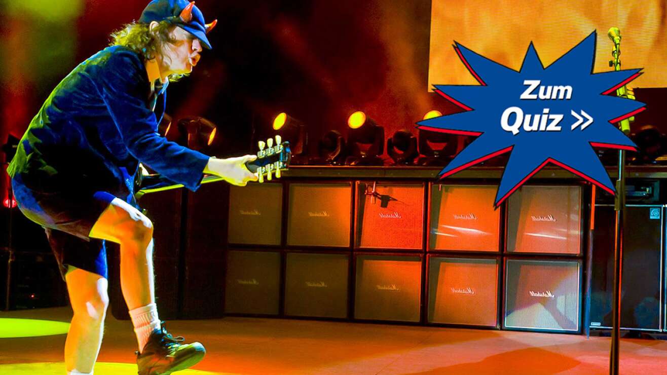 Das ROCK ANTENNE Hamburg Angus Young-Quiz