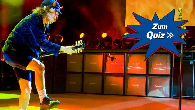 Das ROCK ANTENNE Hamburg Angus Young-Quiz