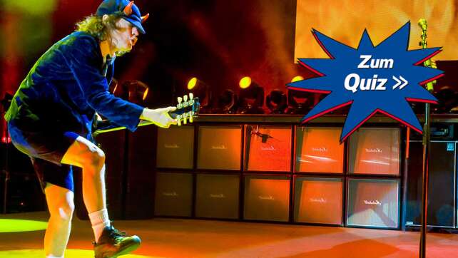 Das ROCK ANTENNE Hamburg Angus Young-Quiz