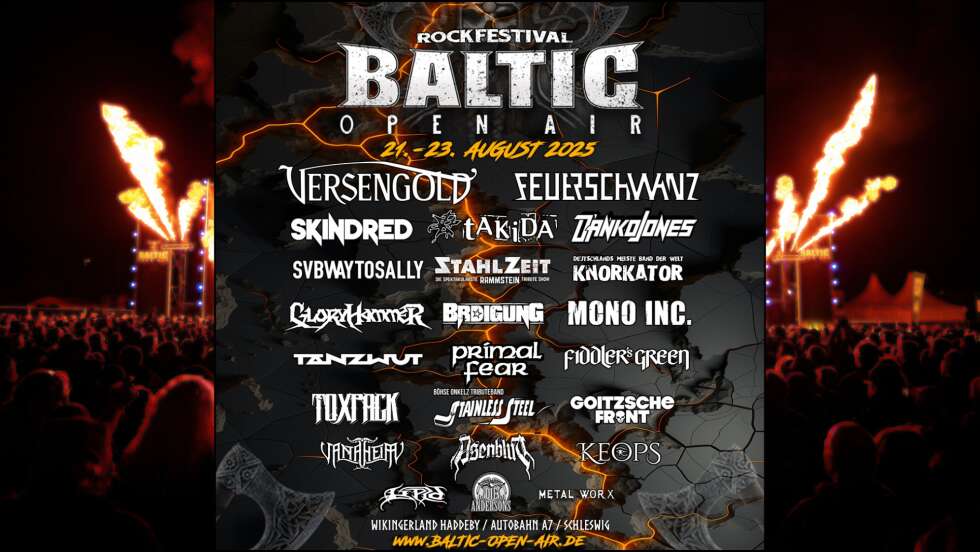 21.-23.08.2025: BALTIC OPEN AIR in Busdorf