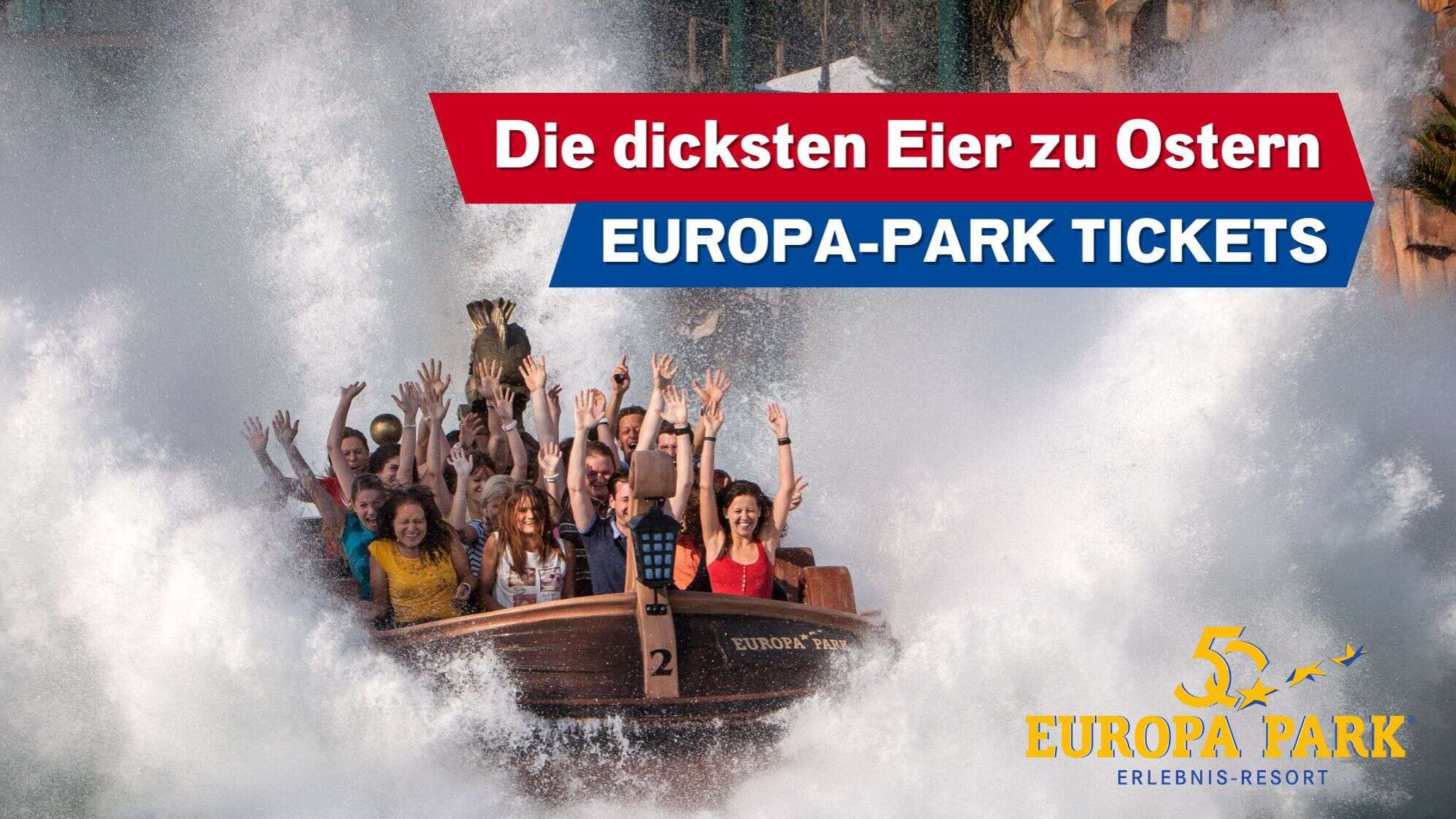 Die dicksten Eier zu Ostern: Tickets für den Europapark in Rust