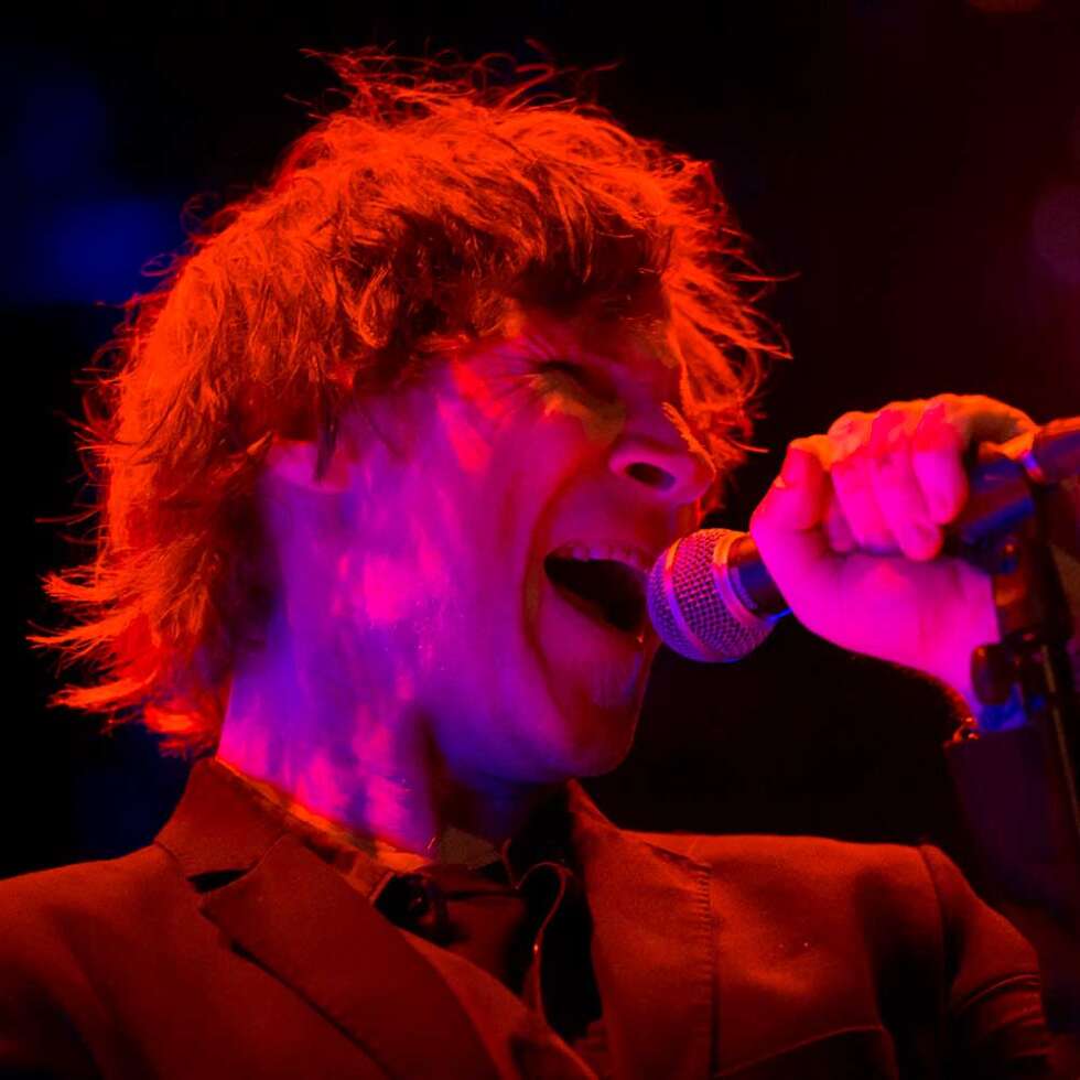 Mark Lanegan von den Screaming Trees singt