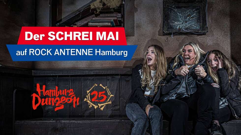 Der ROCK ANTENNE Hamburg Schrei Mai: Schmidt schreit euch wach!