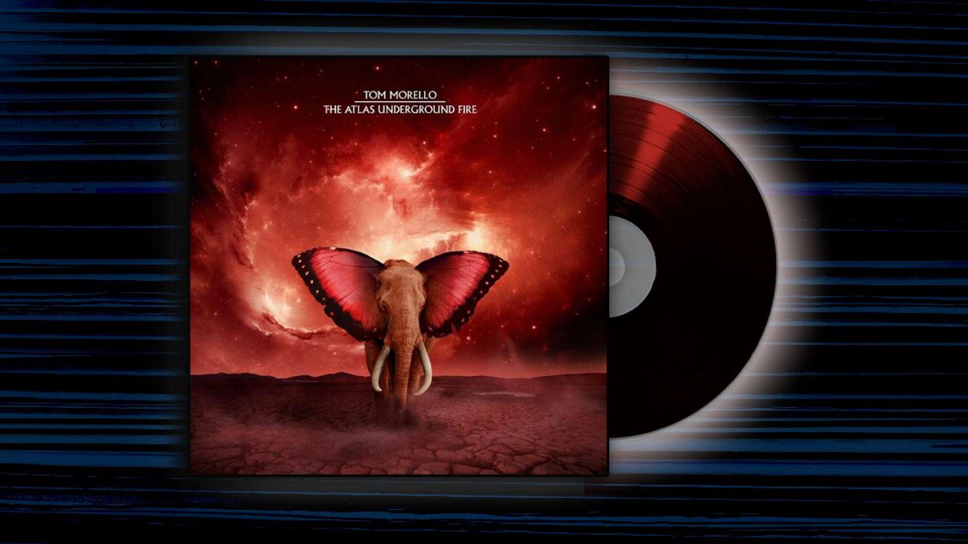Album-Cover: Tom Morello - The Atlas Underground Fire