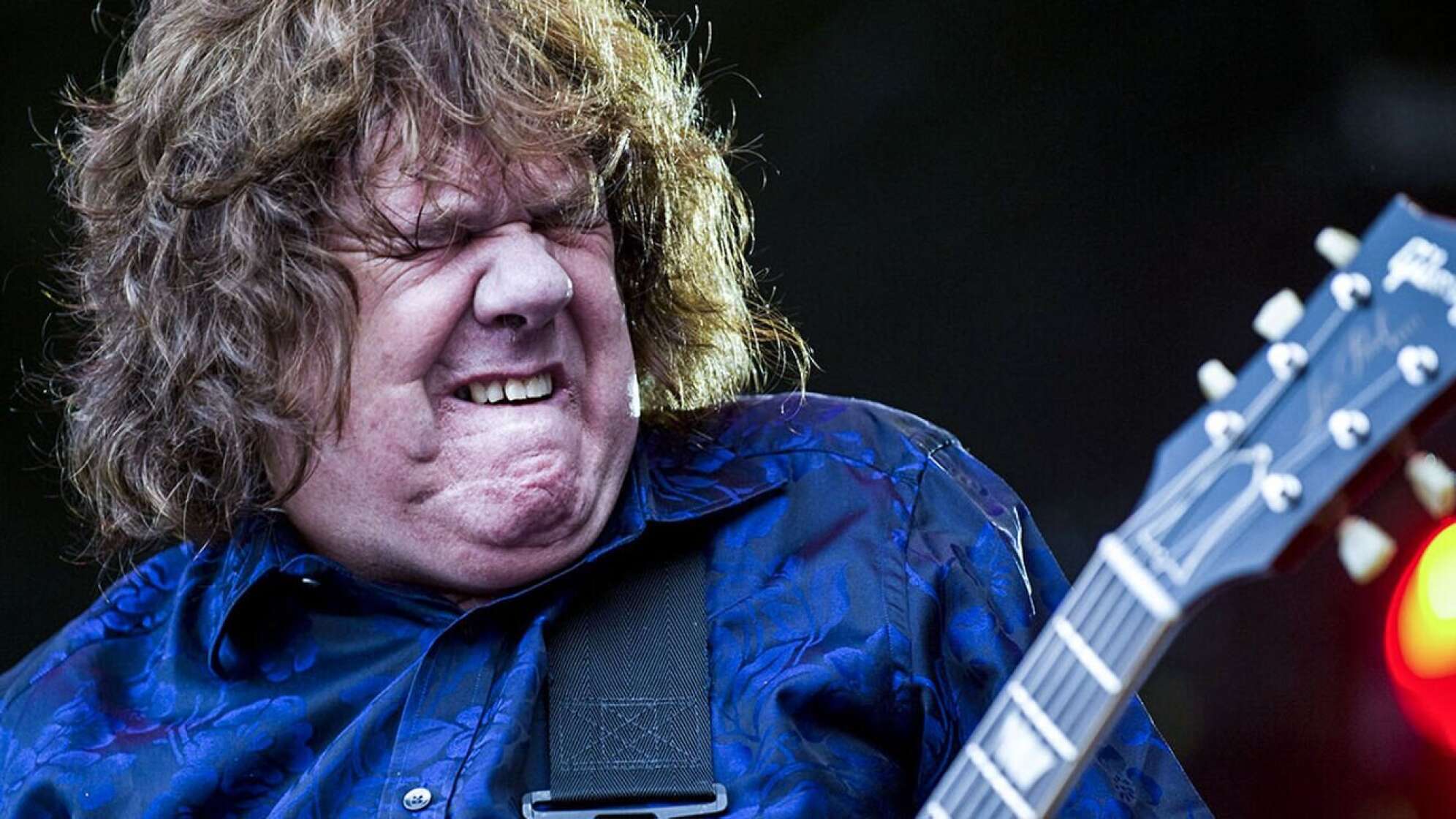 Gary Moore an der Gitarre