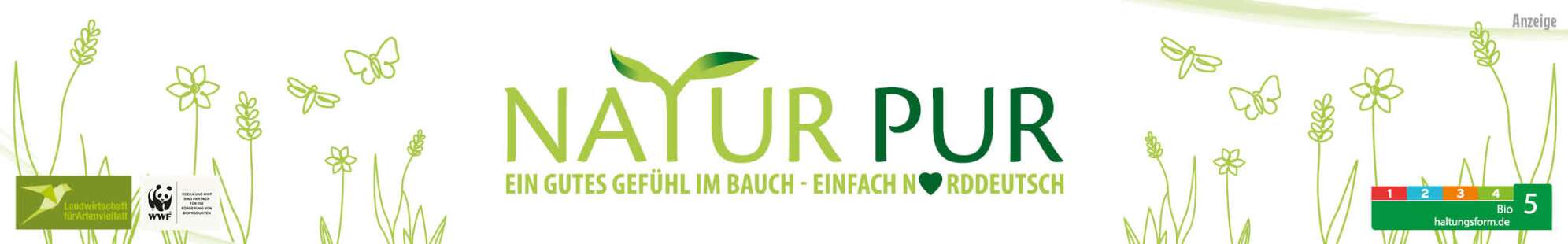 Edeka Banner Natur Pur