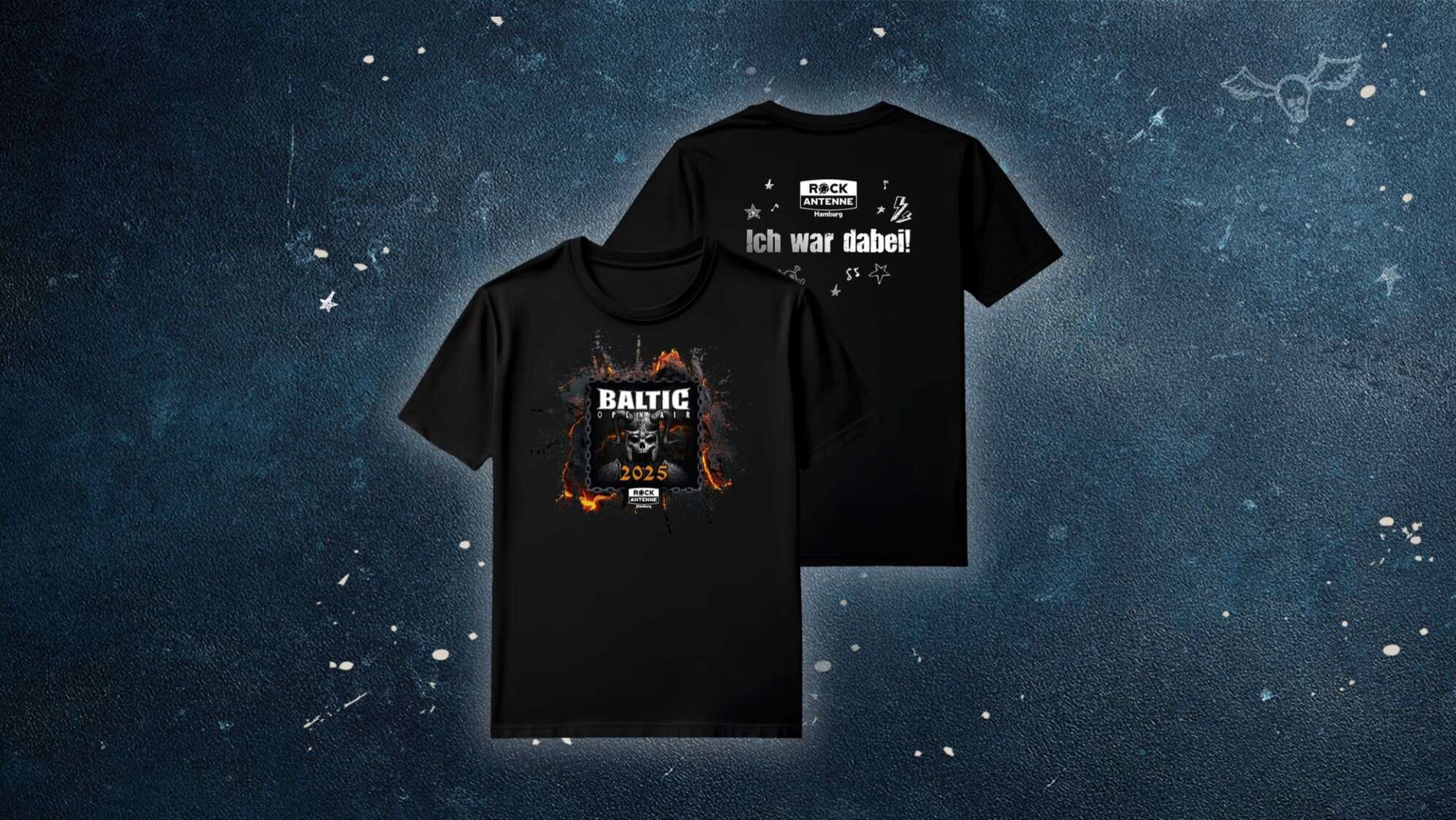 Das ROCK ANTENNE Hamburg X Baltic Open Air T-Shirt