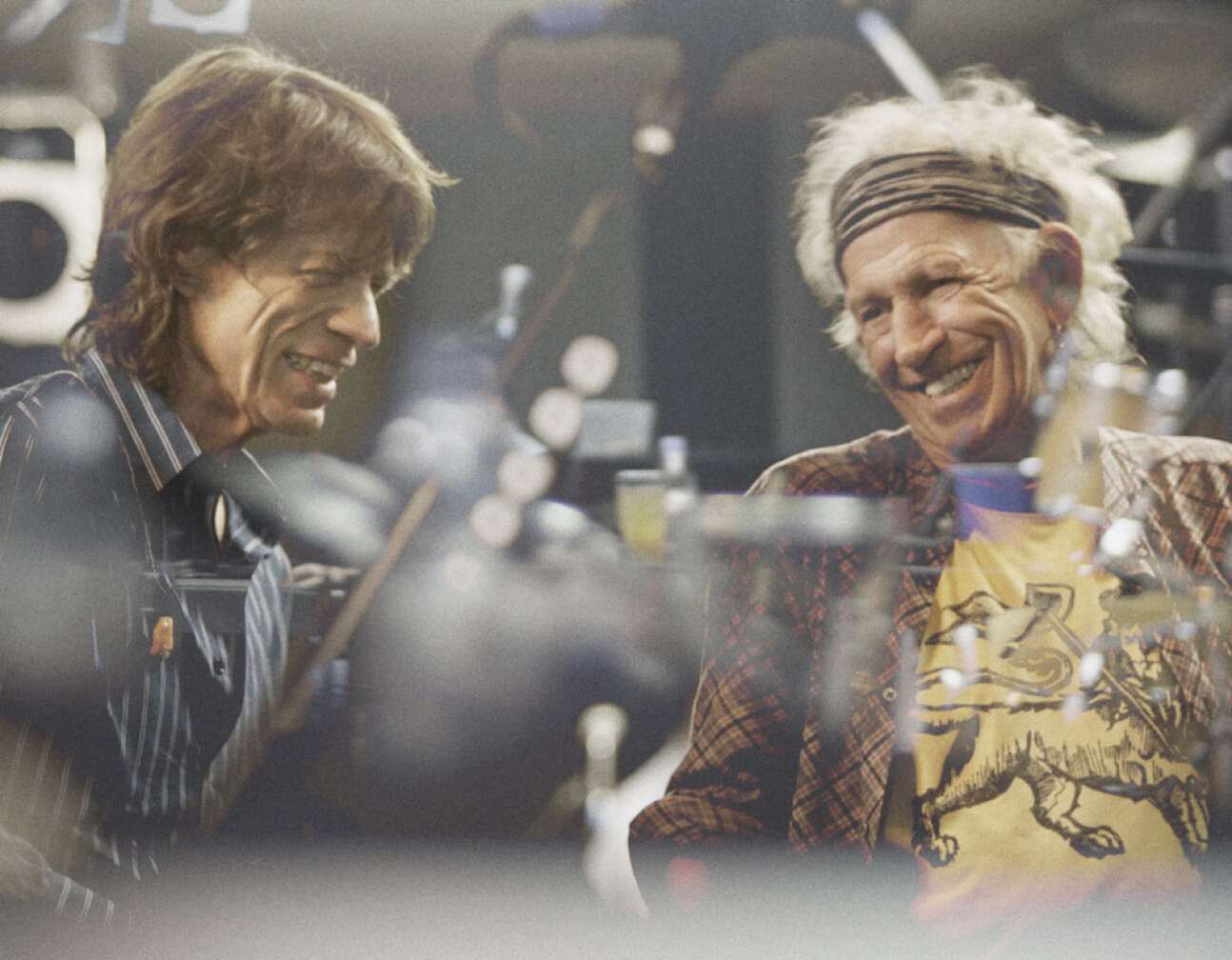 Mick Jagger und Keith Richards
