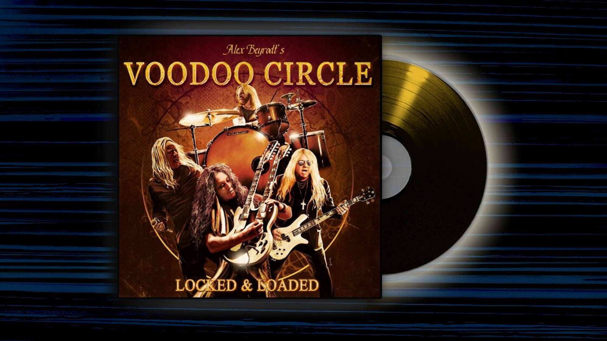 Album-Cover: Voodoo Circle - Locked & Loaded