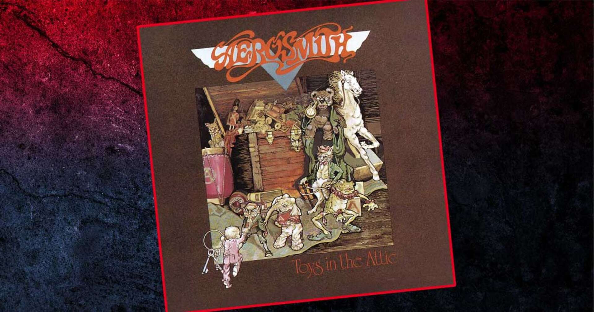 Aerosmith - "Toys In The Attic"-Albumcover