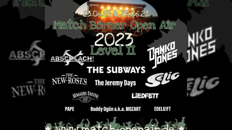 23. + 24.06.2023: Match Börner Open Air