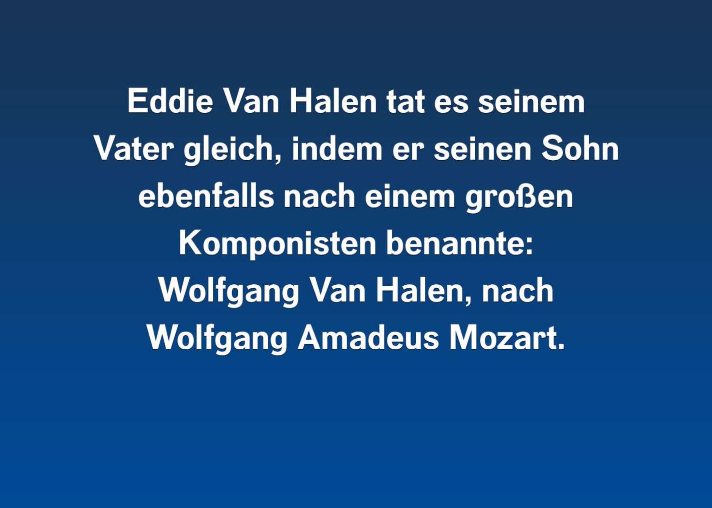 10 Fakten über Eddie Van Halen