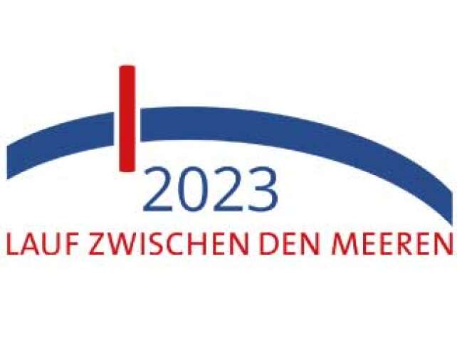 Das Logo des Lauf zwischen den Meeren 2023