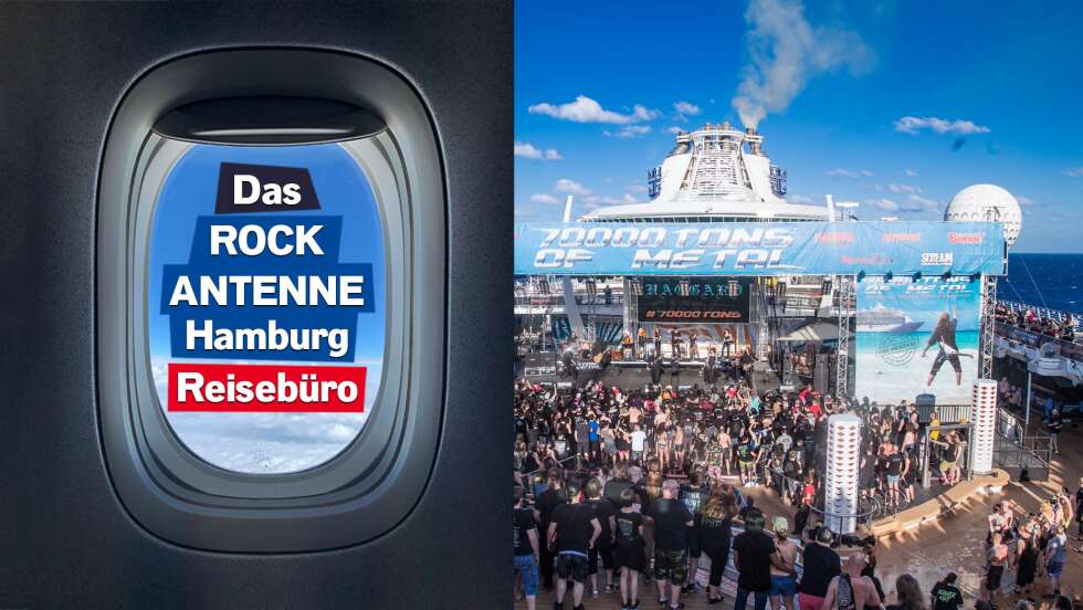 Das ROCK ANTENNE Hamburg Reisebüro: Euer Trip zu den 70000 Tons of Metal!