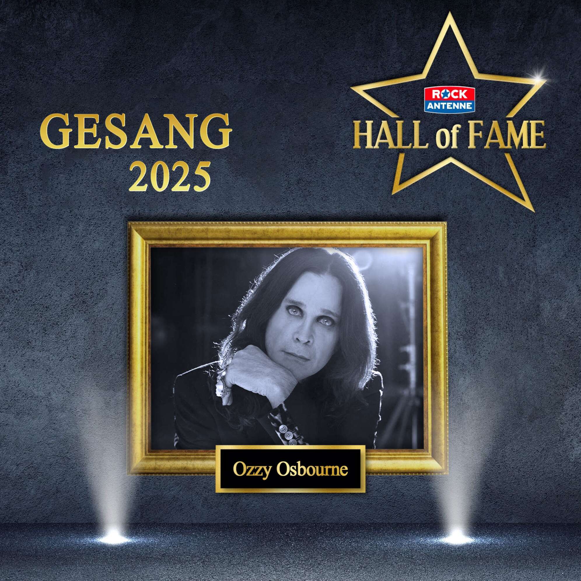 Ozzy Osbourne zieht in die ROCK ANTENNE Hall Of Fame 2025 ein
