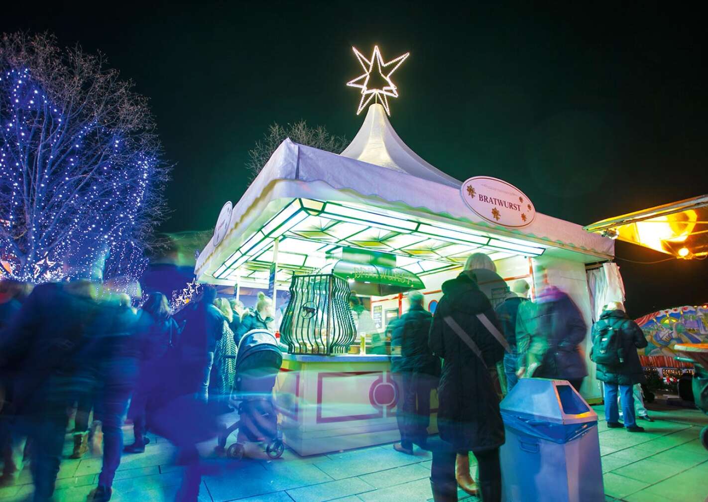 Der Weißerzauber auf dem Jungfernstieg