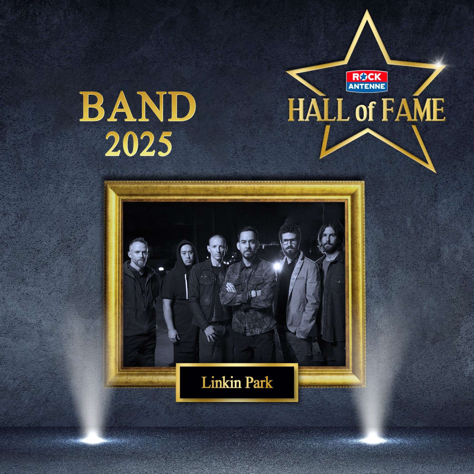 Linkin Park zieht 2025 in die ROCK ANTENNE Hall Of Fame in der Kategorie "Band" ein!