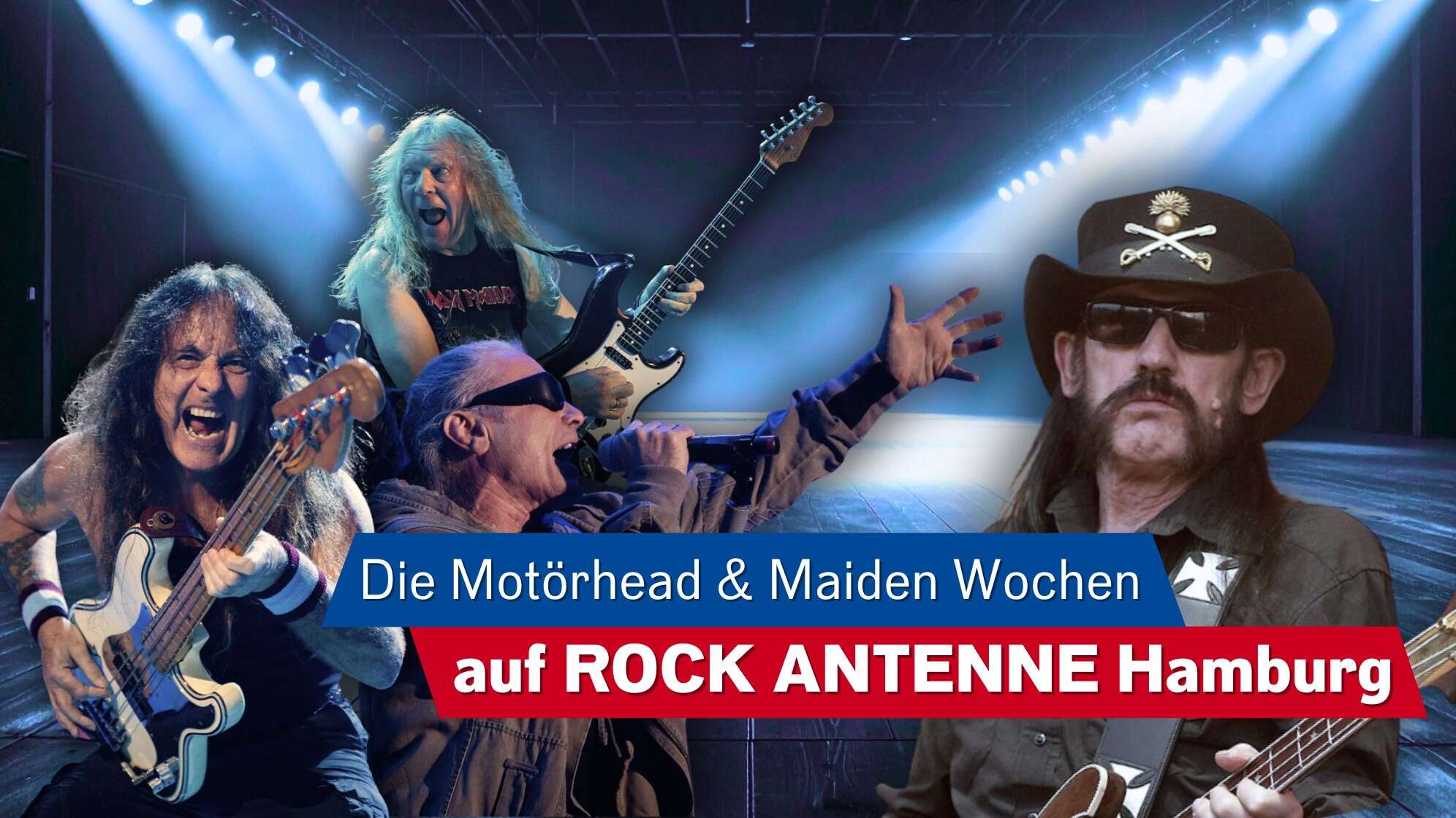 Iron Maiden und Lemmy Kilmister