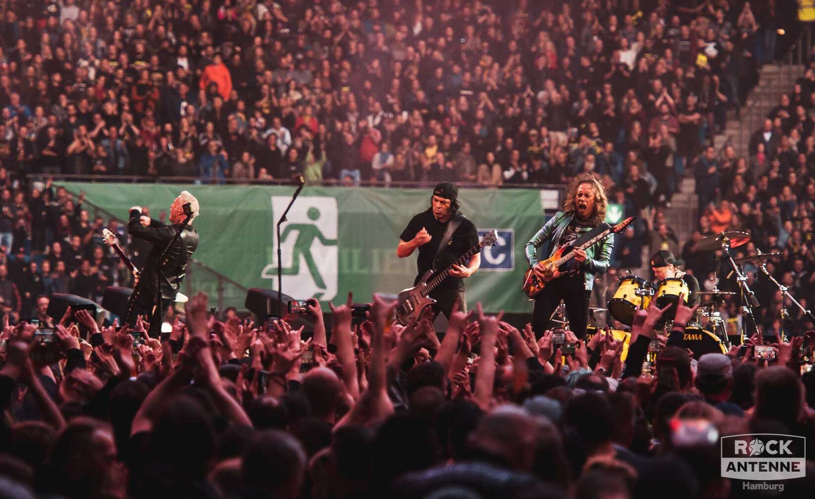 Metallica beim Doppelkonzert in Hamburg