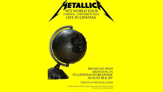 Metallica: Kino-Konzert-Event im August 2023