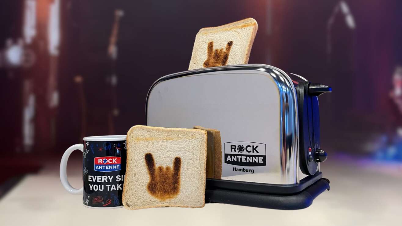 ROCK ANTENNE Hamburg Toaster: Jetzt bestellen für ein krosses Jahr 2026!