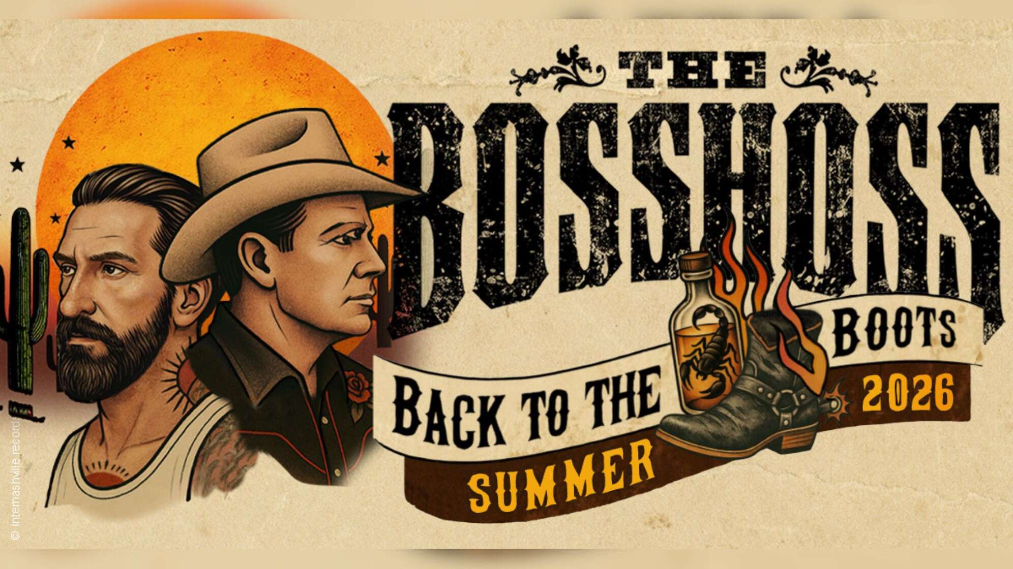 The Boss Hoss Tourplakat
