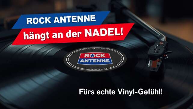 ROCK ANTENNE Hamburg hängt an der Nadel – das echte Vinyl-Gefühl im Radio!