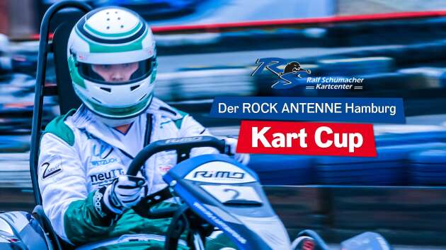 Der ROCK ANTENNE Hamburg Kart Cup: Anmelden und mitfahren!