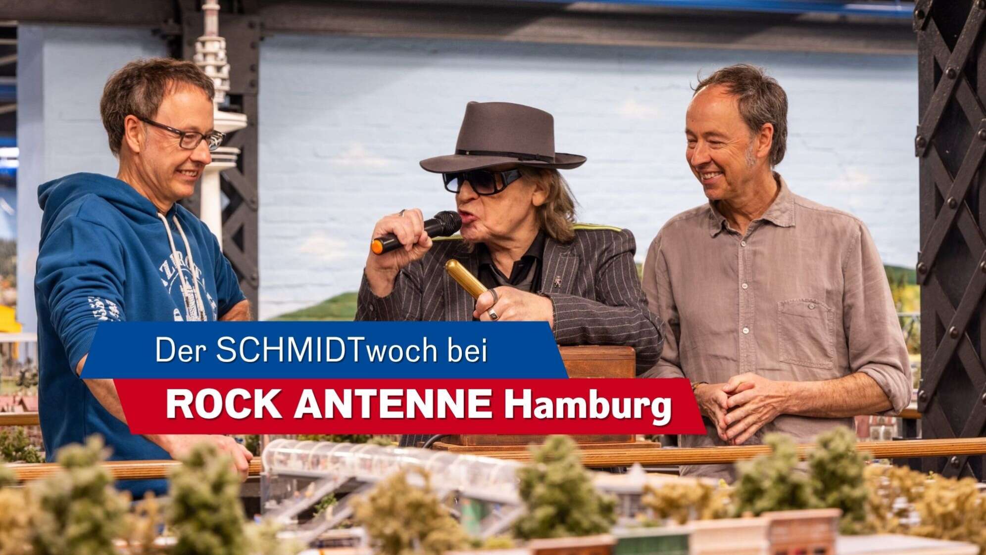 Miniaturwunderland Hamburg mit Udo Lindenberg