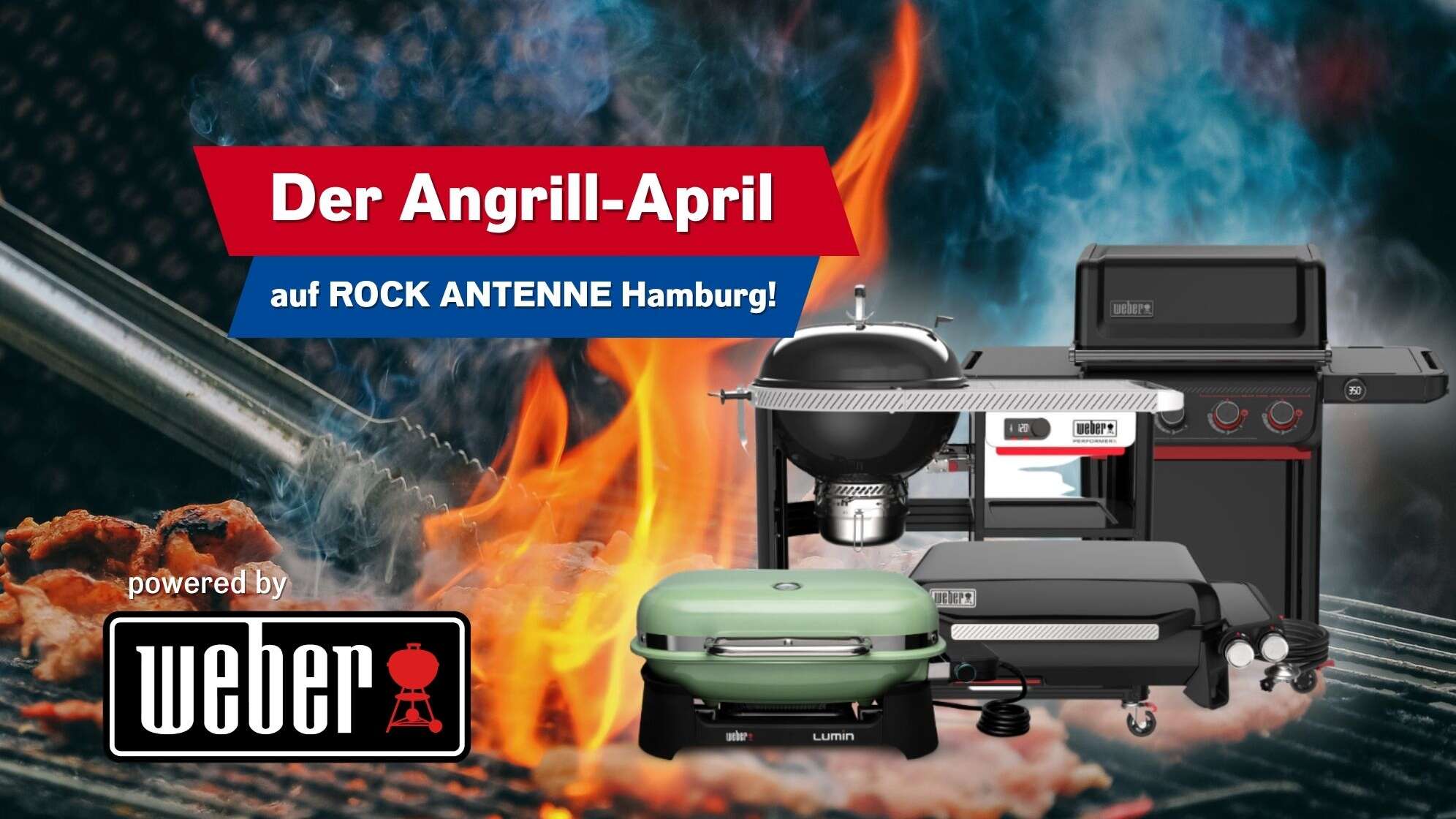 Der Angrill April mit Weber auf ROCK ANTENNE Hamburg