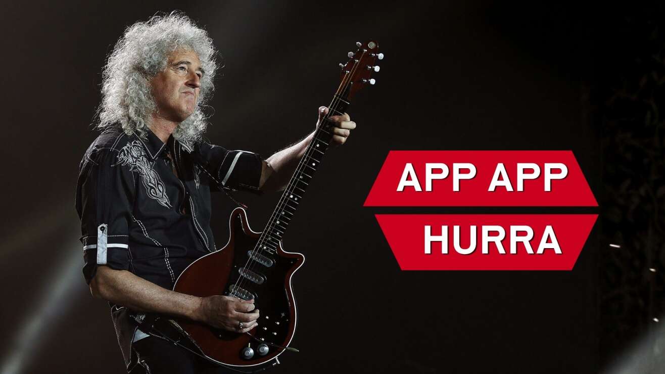 App App Hurra: Mit der ROCK ANTENNE Hamburg App exklusive Brian May Gitarre sichern!