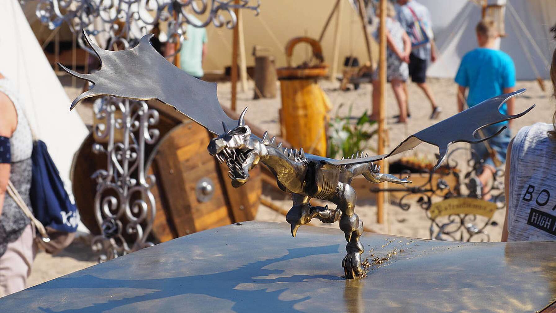 Eindrücke des Wikingerspektakels, eines Wikinger-Fests im Ostsee Resort Dampland