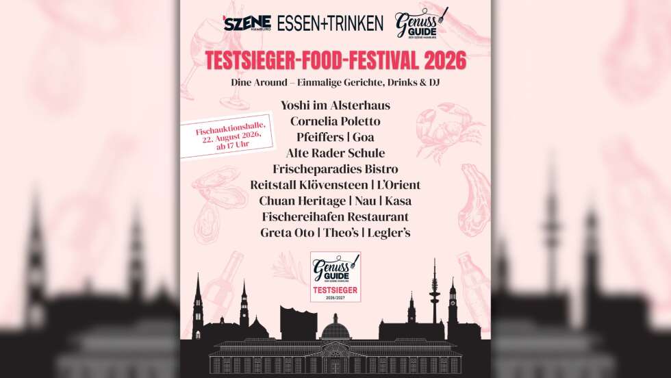 22.08.: Testsieger-Food-Festival Hamburg - jetzt 10% Rabatt sichern!