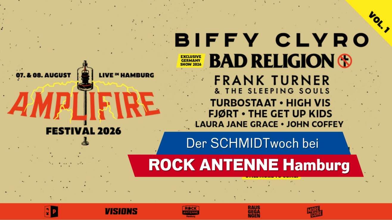 SCHMIDTwoch am 01.07.: Wir schicken euch zum Amplifire Festival!