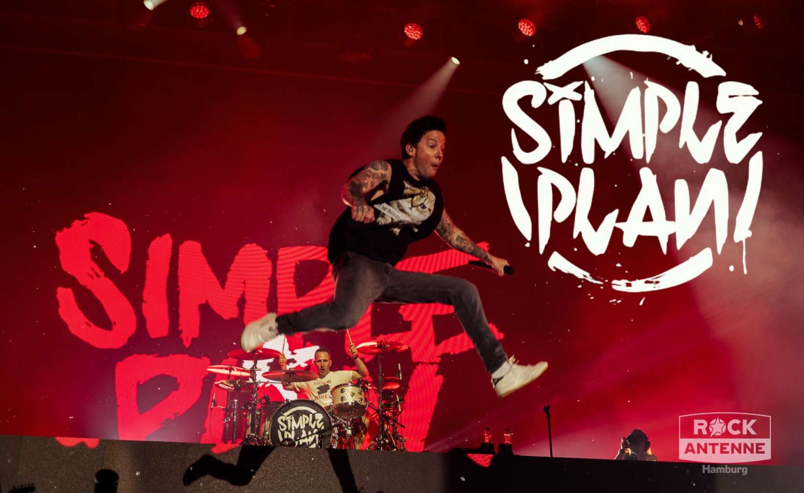 Konzertfotos von Simple Plan