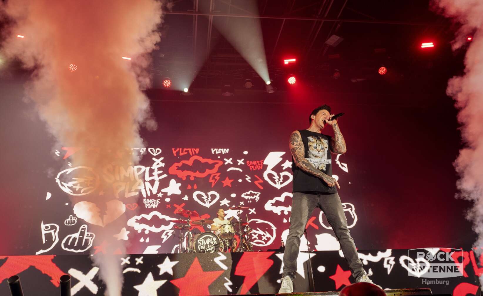 Konzertfotos von Simple Plan
