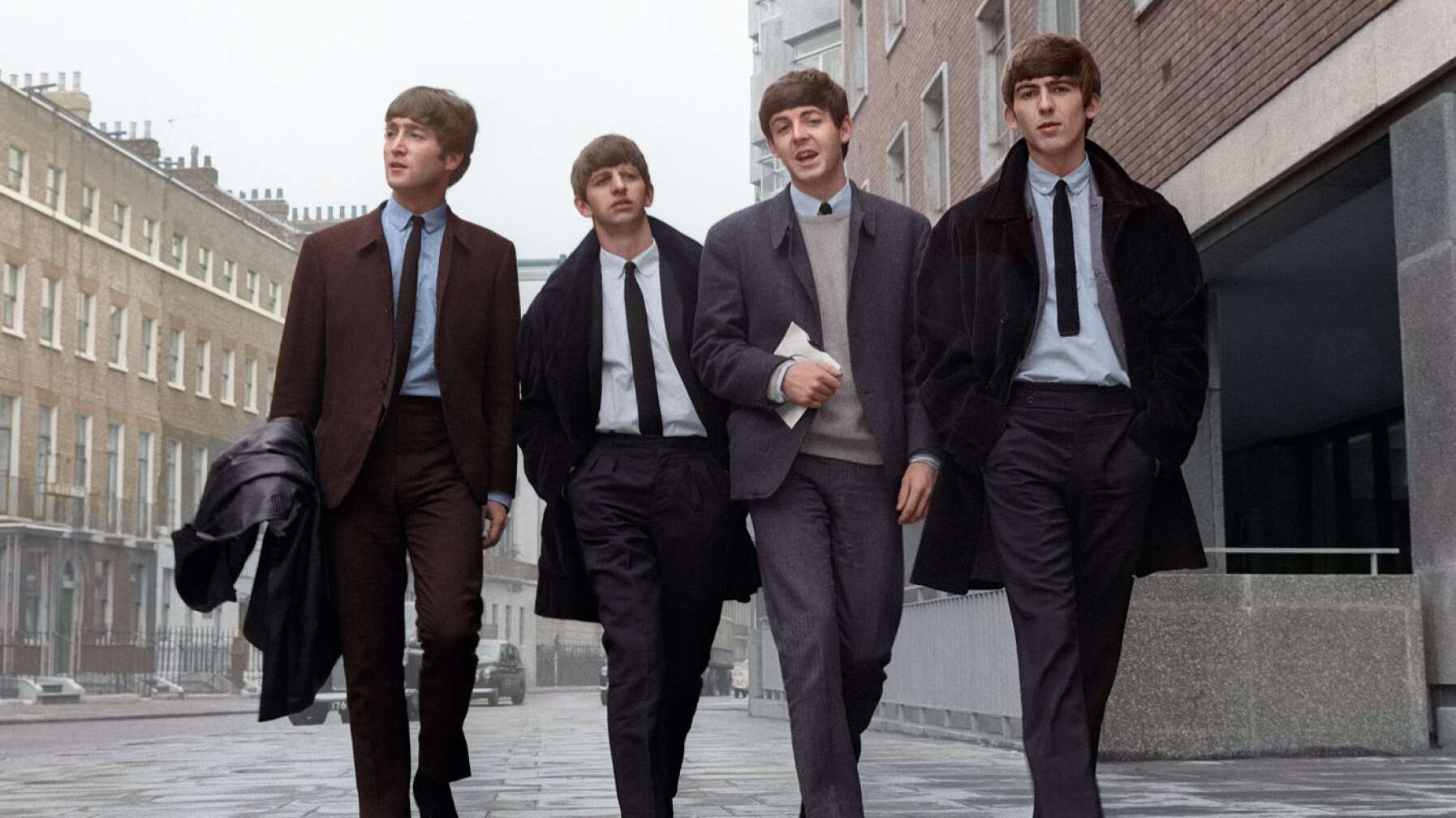 Beatles on the street