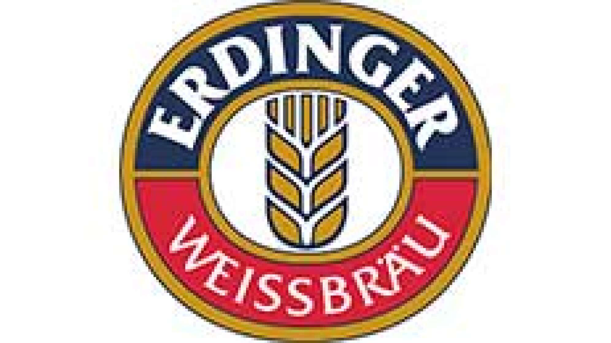 Das Logo der Erdinger Weissbrauerei