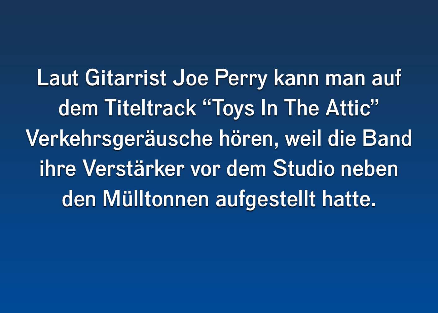 5 Fakten über Toys In The Attic