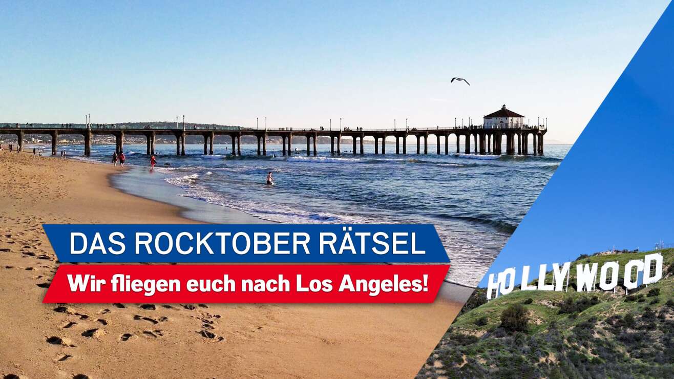 Das ROCK ANTENNE Hamburg ROCKtober Rätsel: Wir fliegen euch nach Los Angeles!