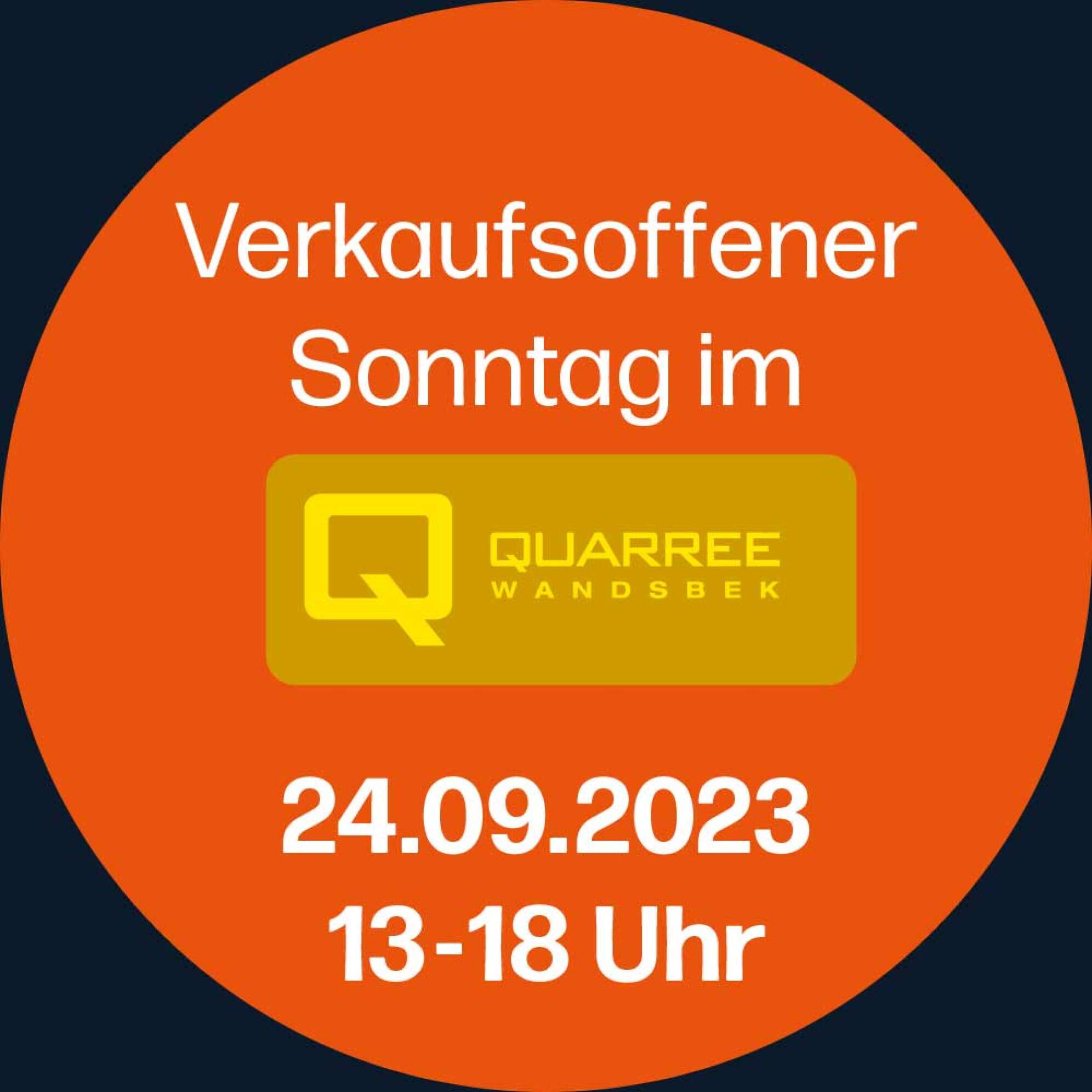 der Button zum Verkaufsoffenen Sonntag am 24.09.2023