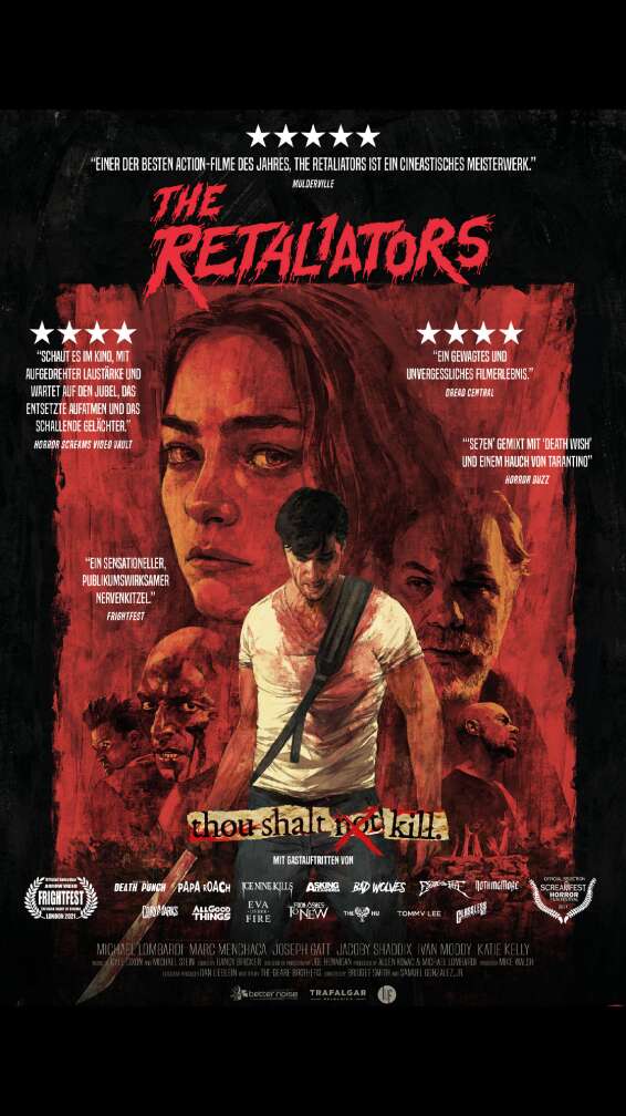 Das Filmplakat zu "The Retaliators".