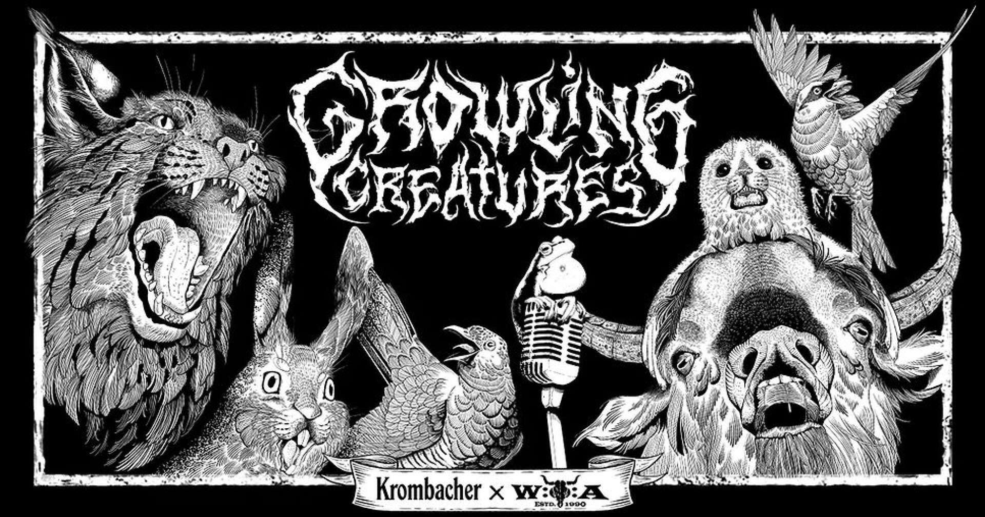 Das Cover vom Song "Crawling Creatures" - einem Charity Song vom Festival Wacken und Warsteiner