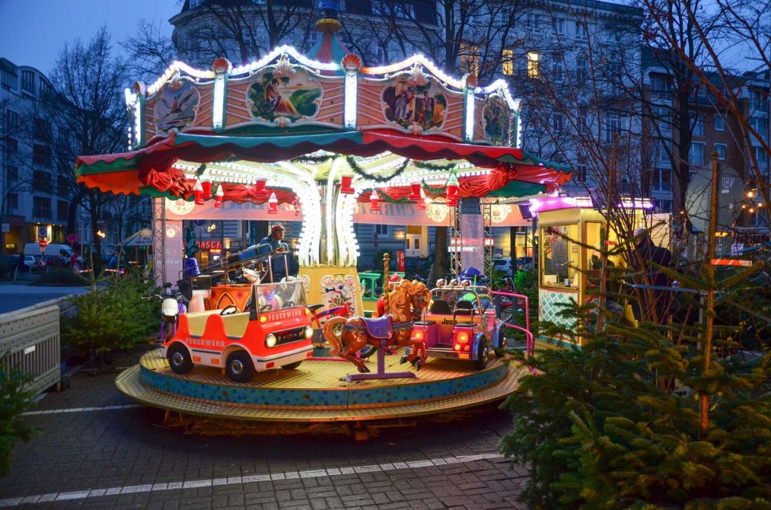 Bild des Christgrindlmarkt - Weihnachtsmarkts in der Rock City Hamburg