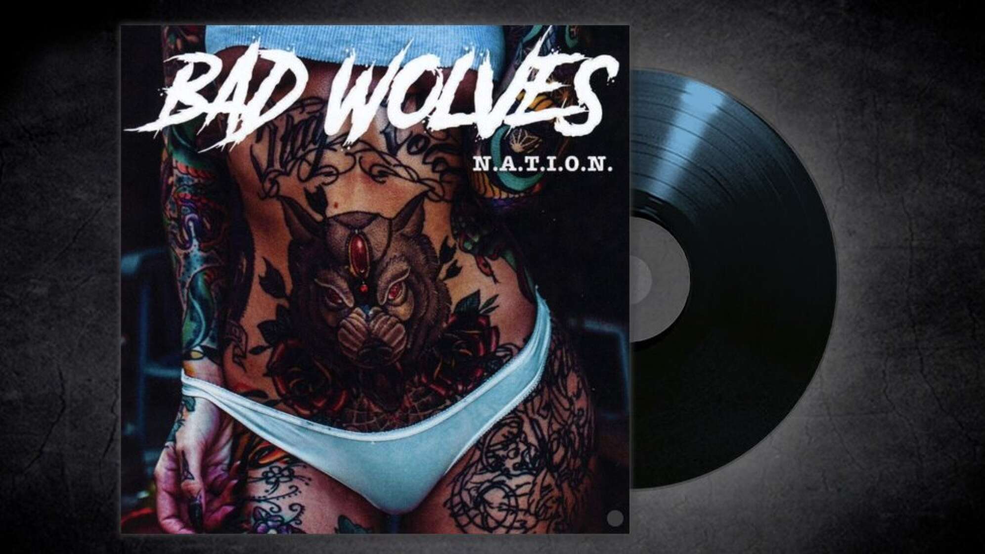 Album-Cover: Bad Wolves - N.A.T.I.O.N.