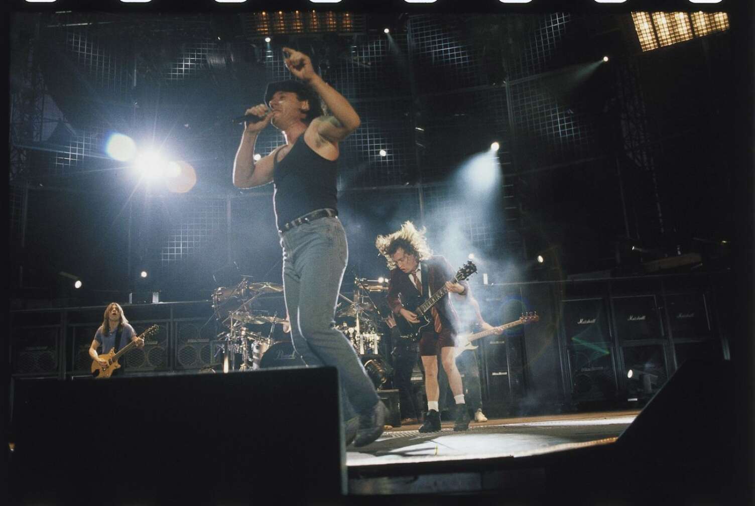AC/DC bei einem Auftritt