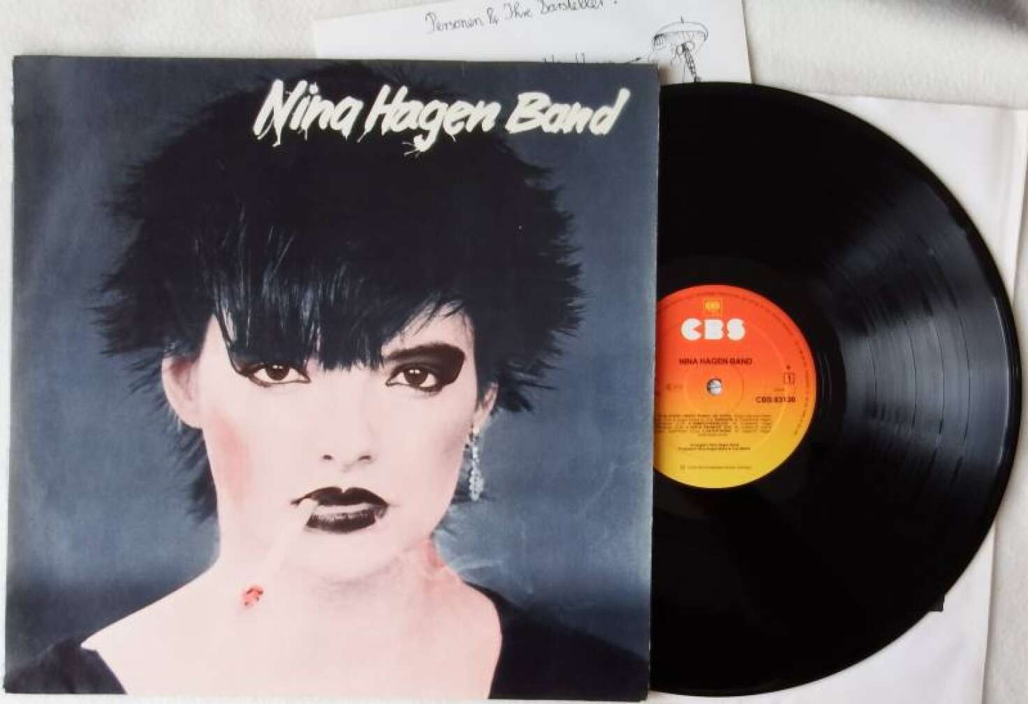 Die Vinyl zu Nina Hagen Band