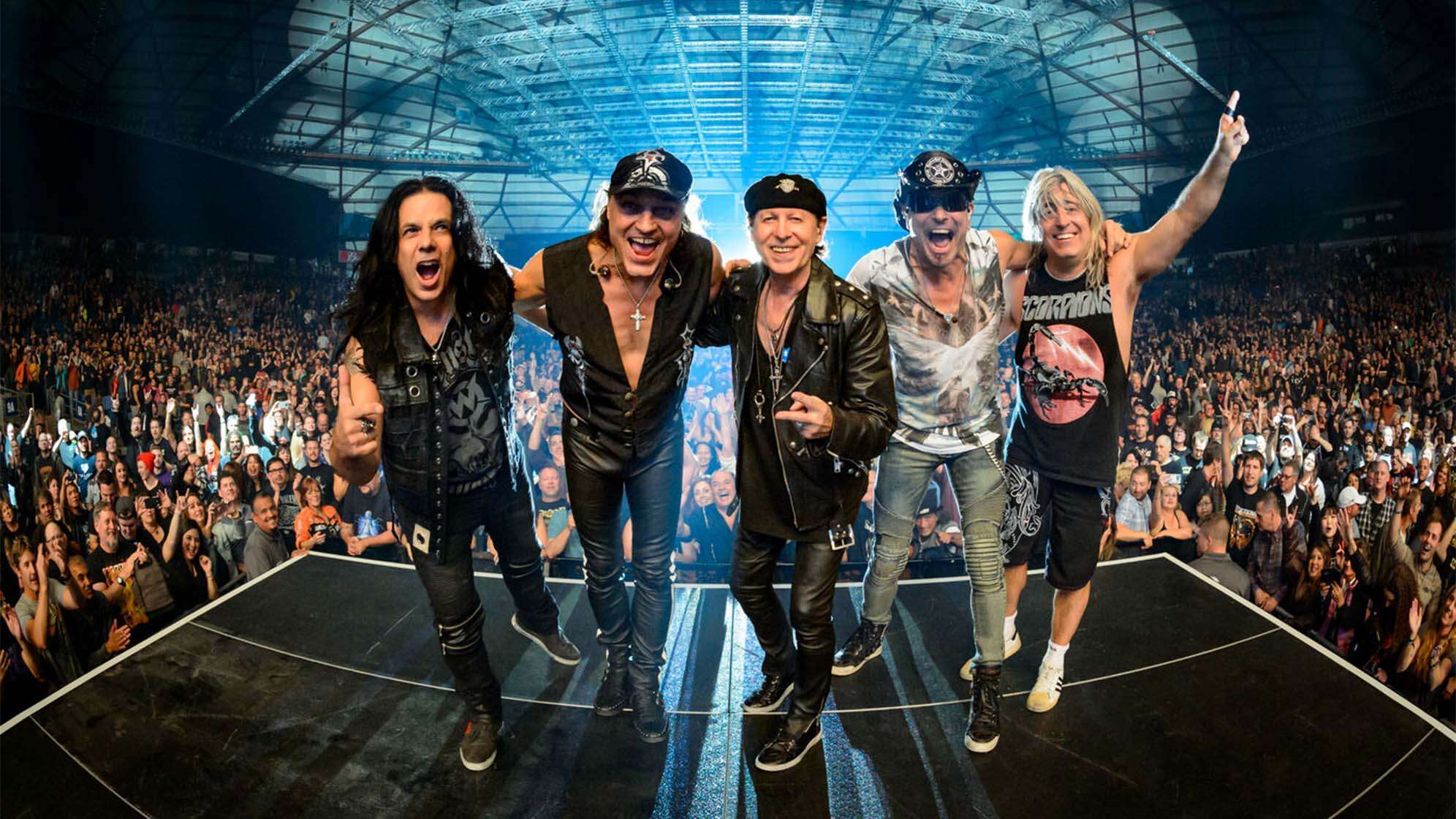 Scorpions auf der Bühne