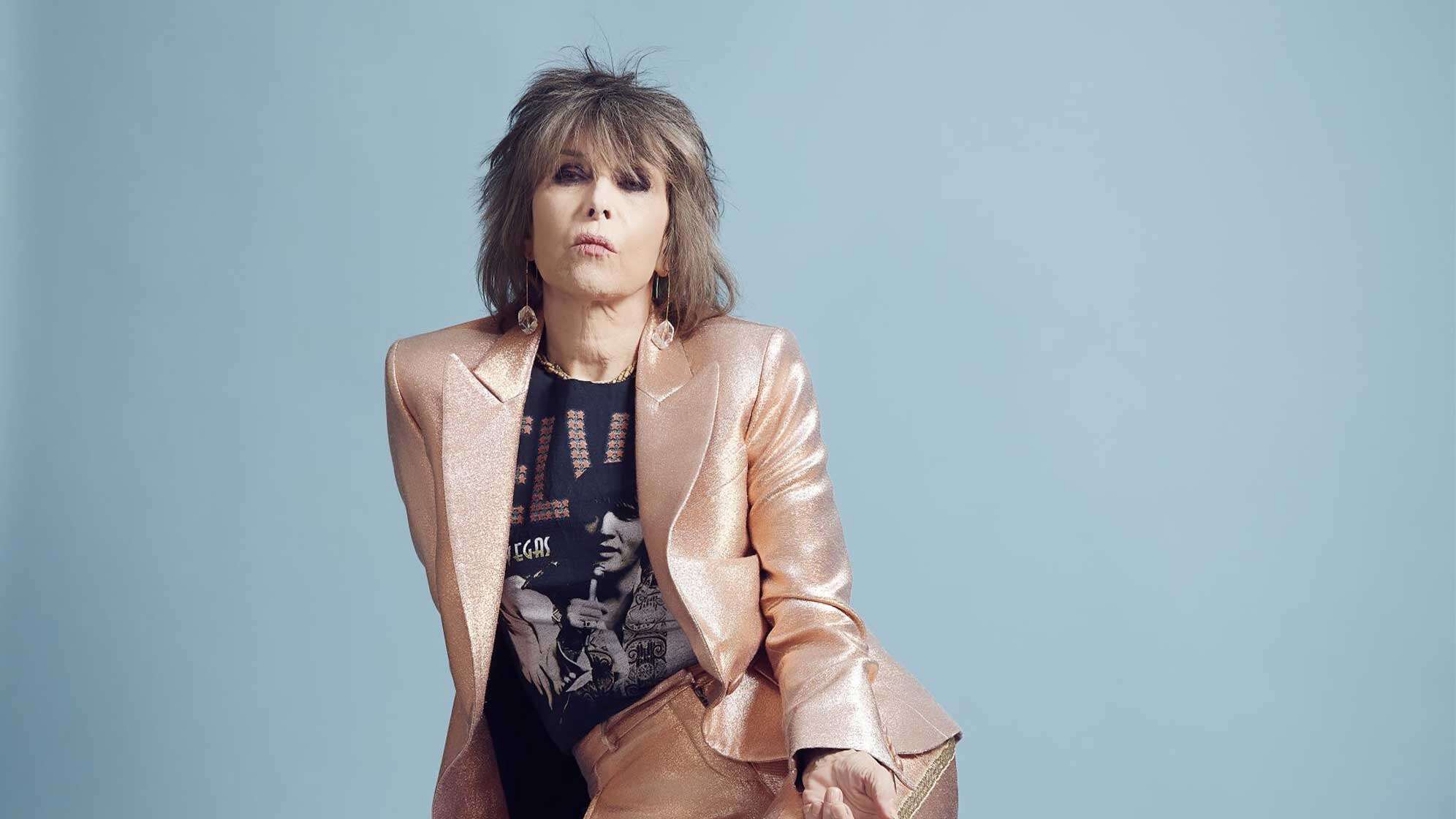 Ein Foto von Chrissie Hynde der Band The Pretenders